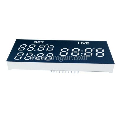 7 segment,OEM,common cathode,custom digit,customized,display module,fnd display,full color,hot selling,rgb,rohs approved,small