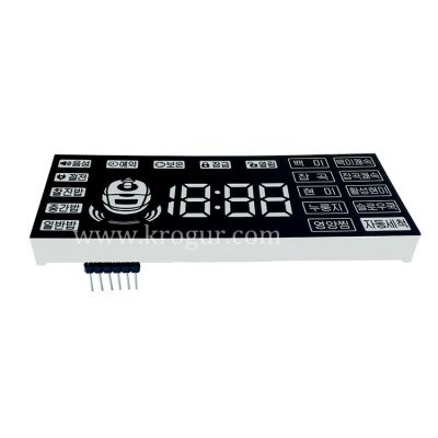 7 dgt,7 segment,OEM,blue,custom digit,customized,display module,fnd display,numeric,rohs approved