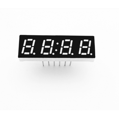 7 segment,clock display,fnd display,mini size,numeric,red