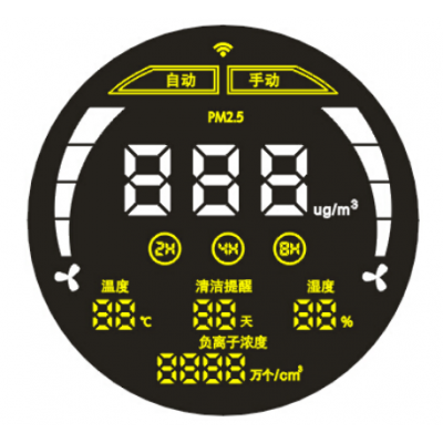 7 segment,custom digit,customized,fnd display,full color